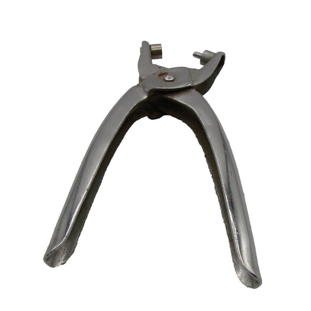 Single Leather Rivet Punch Pliers Tool Hand Hole Punch Arts Crafts Belts Grommet